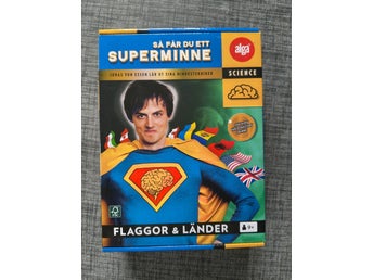 Så får du ett superminne: Flaggor & Länder (oöppnad)
