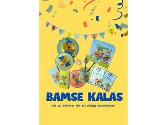Utförsäljning! Bamsekalas Set