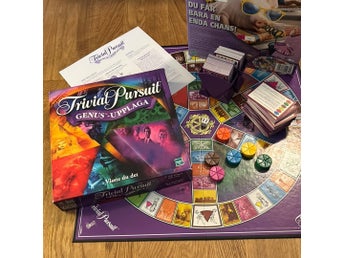 Trivial Pursuit Genus-upplaga Sällskapsspel