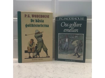 P.G. Wodehouse Golfböcker: De bästa golfhistorierna & Oss golfare emellan inb