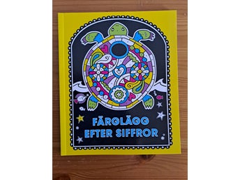 Målarbok - Färglägg efter siffror