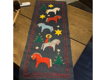 Julbonad Staffan var en stalledräng retro vintage