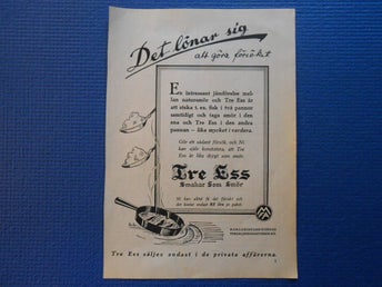 Annons Tre Ess
