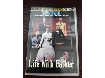 DVD: Life With Father (1947) med Elizabeth Taylor - Svensk Text