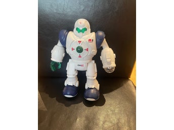 AI Robot Leksaksrobot med Ljus och Ljud
