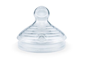 NUK Nature Sense Silikon Dinapp Even Softer 0-6 Månader 2-Pack
