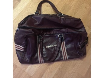 Adidas väska retro brun