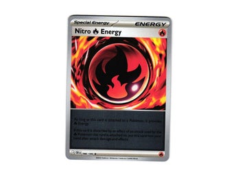 Nitro Fire Energy Reverse Holo Rare 086/086 Chaos Rising Pokemon