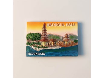 Bedugul Bali Indonesien Kylskåpsmagnet