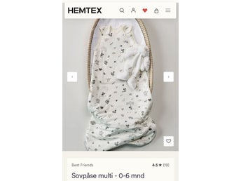 Sovpåse 0-6 månader HEMTEX