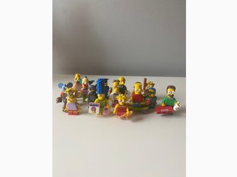 Lego Simpsons Minifigurer Komplett Samling Köp på Tradera