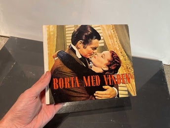 Borta med vinden FILMBOK 1969 Hollywood vintage bok