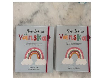 2 st Min bok om Vänskap av Linda Palm & Sanna Sporrong