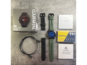 Fenix 7 Solar multisportklocka