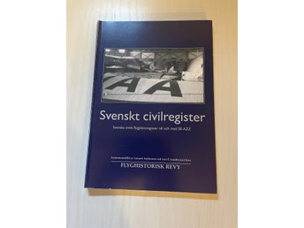Svenskt civilregister - Svenska civila flygplansregister till och med SE-AZZ