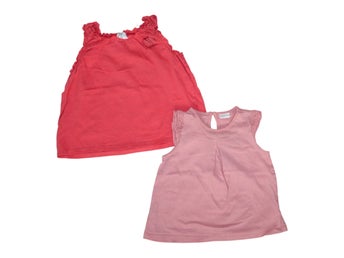 T-shirt (2 Pack) från H&M - Storlek 74 - Orange &
