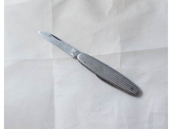 Elosi Äldre Fickkniv med Två Blad - Tyskland Vintage Kniv
