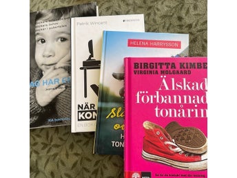 Fyra föräldraböcker från barn till tonår och dataspel
