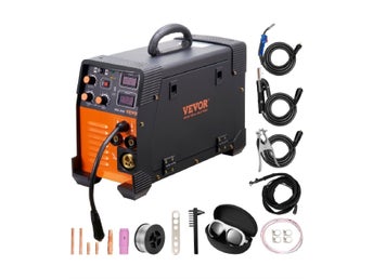 VEVOR MIG/MMA/TIG 250A + 4,5 kg 0,8 mm flusstråd – Komplett startpaket