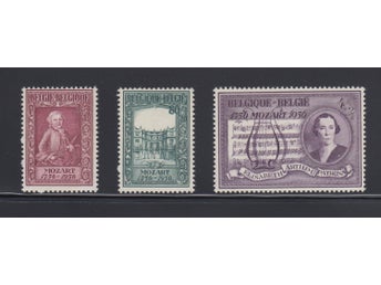 Belgien. M 1036-1038 ** kpl serie. TREVLIGT OBJEKT.