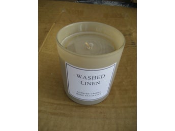 Rusta - Washed Linen - Doftljus i Glas 201g **Nytt**