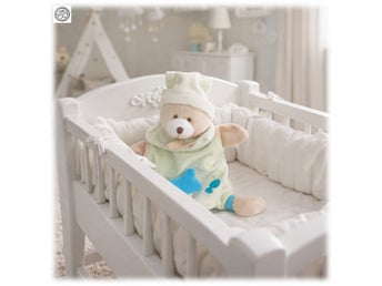 Underbar Doudou et Compagnie nalle snuttefilt Paris fint skick