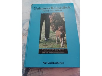 Guinness Rekordbok Först och störst, 1982