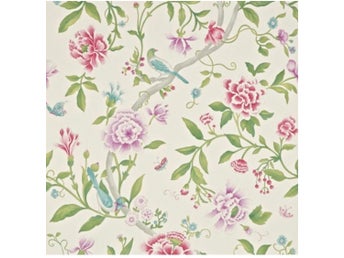 2 rullar Porcelain Garden från Sanderson