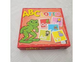 ABC LOTTO och Komihåg-spel.Från 4 år.