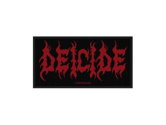 DEICIDE - LOGO. Tygmärke Auktion