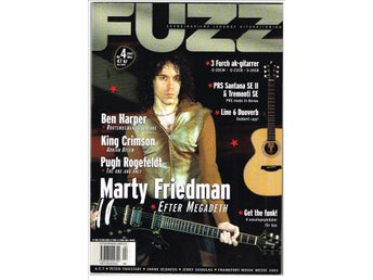 FUZZ 2003 Nr 4 (Nr 66 från starten) - Marty Friedman