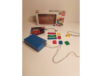 LEGO retro/vintage/äldre - 101 4.5V Battery Case +970 Lighting Bricks