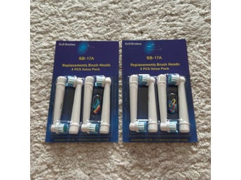 Tandborsthuvuden 8-pack för Oral-B tandborstar!