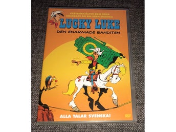 Lucky Luke - Den Enarmade Banditen / Tecknat Western Cowboy Indianer Daltons