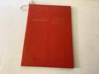 1971 Almanacka röd #A