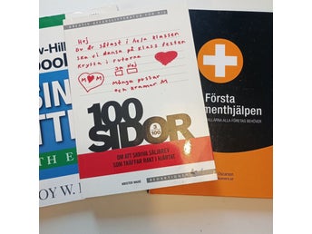 Bokpaket om hur man skriver ett säljbrev och andra dokument