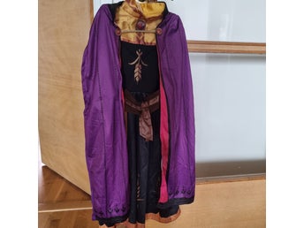 Maskeraddräkt Disney / Anna / Frost / Frozen / stl 5-6 ÅR / Halloween