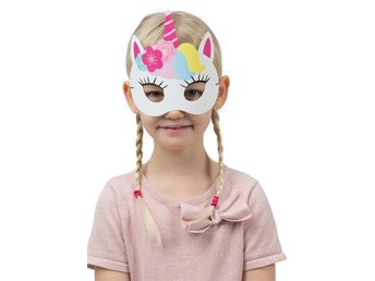 Pappersmask Paper Mask Unicorn Enhörning 6-Pack Ansiktsmask *NYTT*