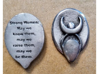 Gudinna med budskap .Tenn! Strong woman