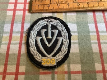 IVV 300 km. Internationaler Volkssportverband, tygmärke