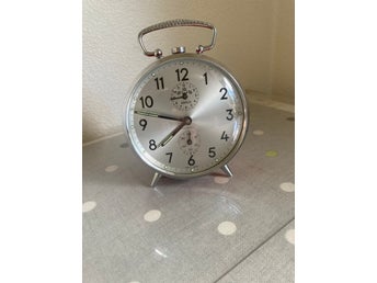 Wehrle Alert Repetition Mechanical Alarm Clock Made In Germany Vintage