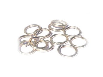 Drygt 200Nickelfria Platinapläterade öppna motringar 7 mm