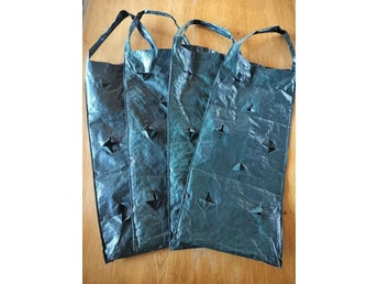 4-pack hängande odlingspåsar