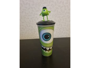 Disney Pixar Monsters University mugg med Mike Wazowski figur