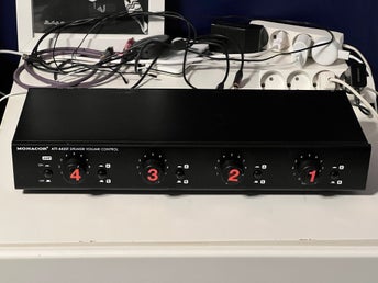 Monacor ATT-442ST Högtalarvolymkontroll