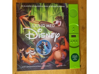 Sjung med Disney, Tryck och sjung-bok, Musik i arrangemang av Martin Östergren