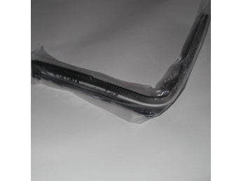 Nytt Hästpannband Fransar 42cm Svart Silver glans Träns tillbehör Häst Pannband