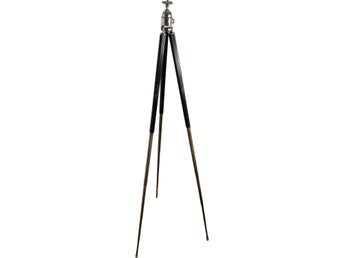 Vintage Metall Bilora stativ mässing Krom Photo Brass Tripod Made in Germany