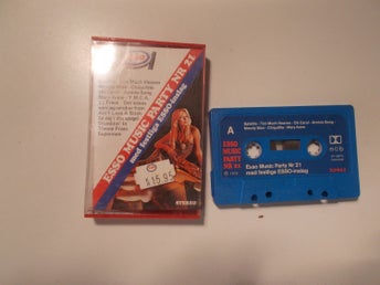 ESSO Music Party 21 kassett 1979 Greyhound Band ABBA Ted Gärdestad YMCA covers