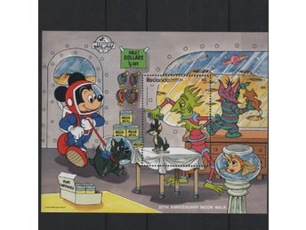 Redonda 1989 Disney Månlandningen 20 år 2v i 2 block